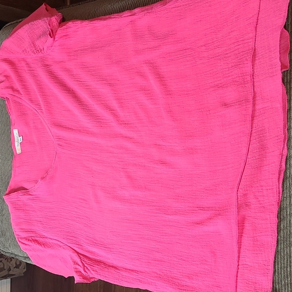 Produce Co. Layered Gauzy Blouse - Picture 10 of 10